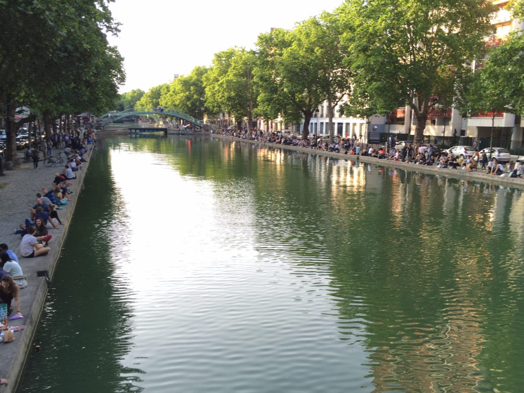 Canal Saint-Martin, Paris, 2014